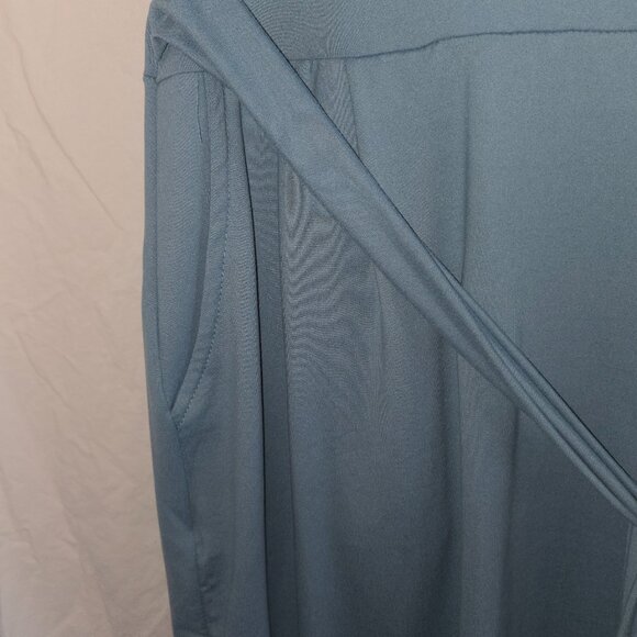 2x Zenana smoky blue knee length dress - Picture 3 of 4